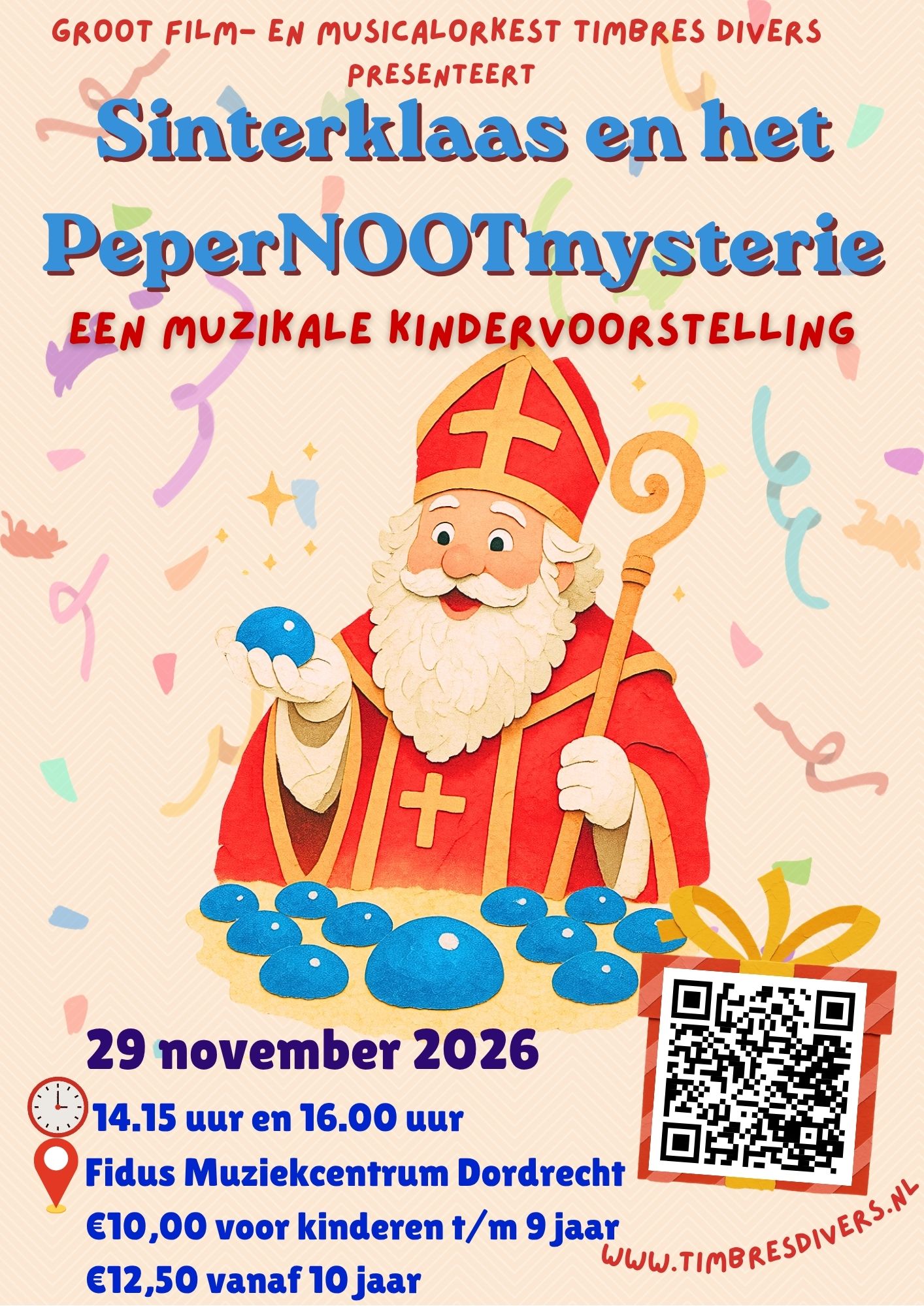 PeperNOOTmysterie 16:00 uur tot en met 9 jaar